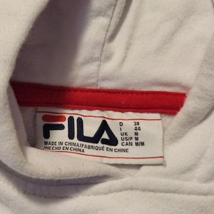 Fila crop top hoodie